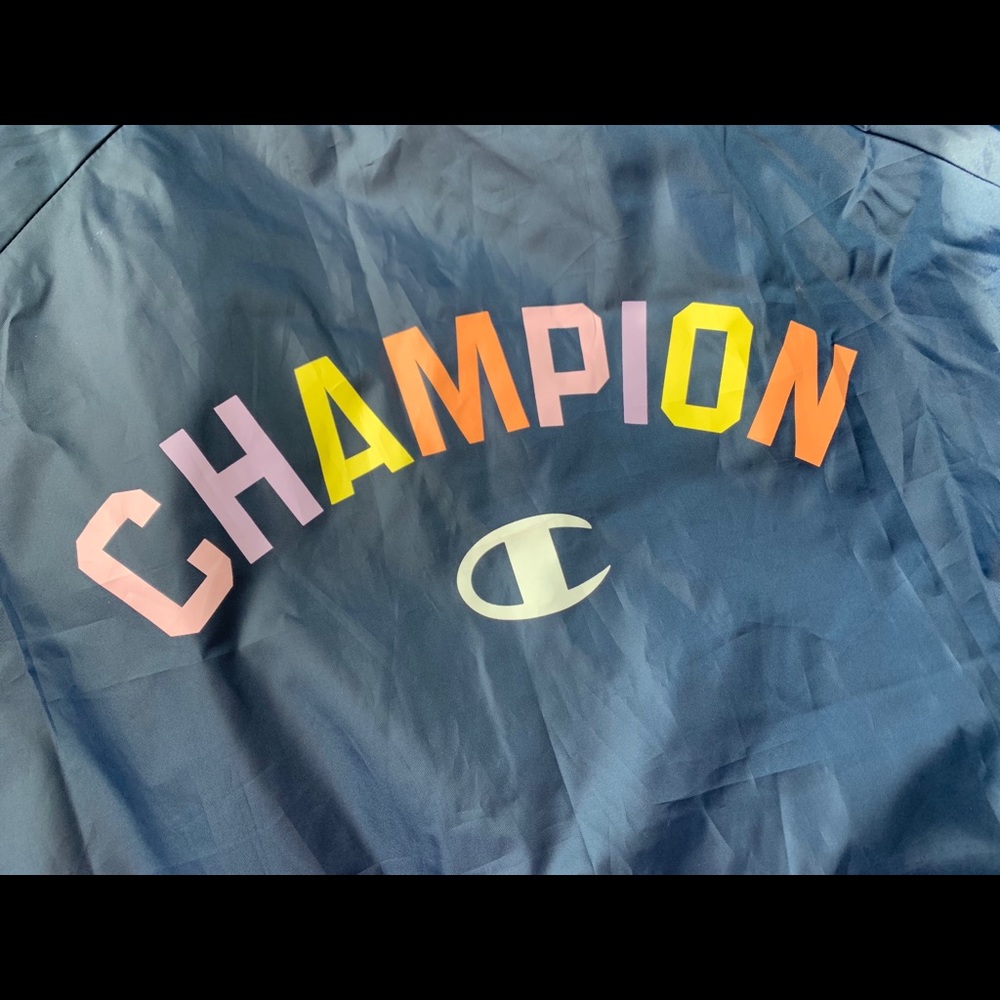 CHAMPION Pastels Navy Jacket, Small (Youth Large) - Picture 6 of 6